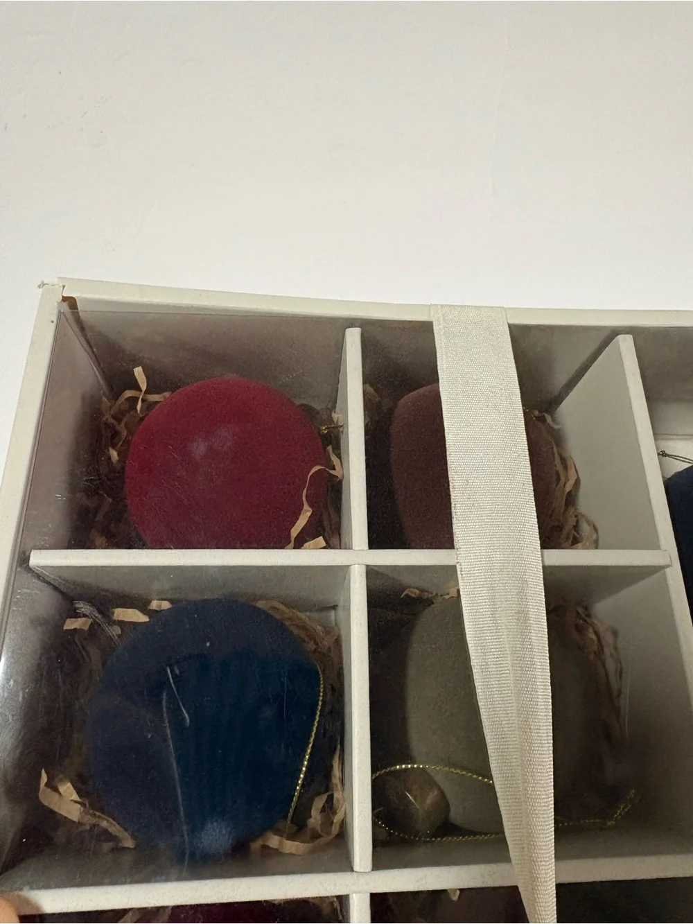 Brand New Threshold Studio McGee Velvet Ornament Set- 11 Ornaments